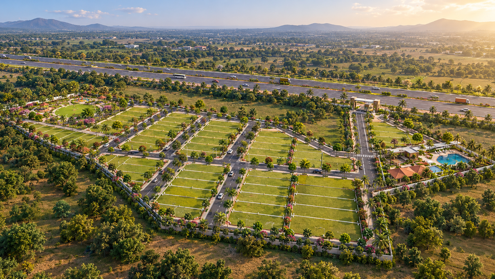 BBG Sai Datta Capital City Phase I and II Residential Plots